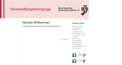 Desktop Screenshot of formulare.bdb-veranstaltungen.de